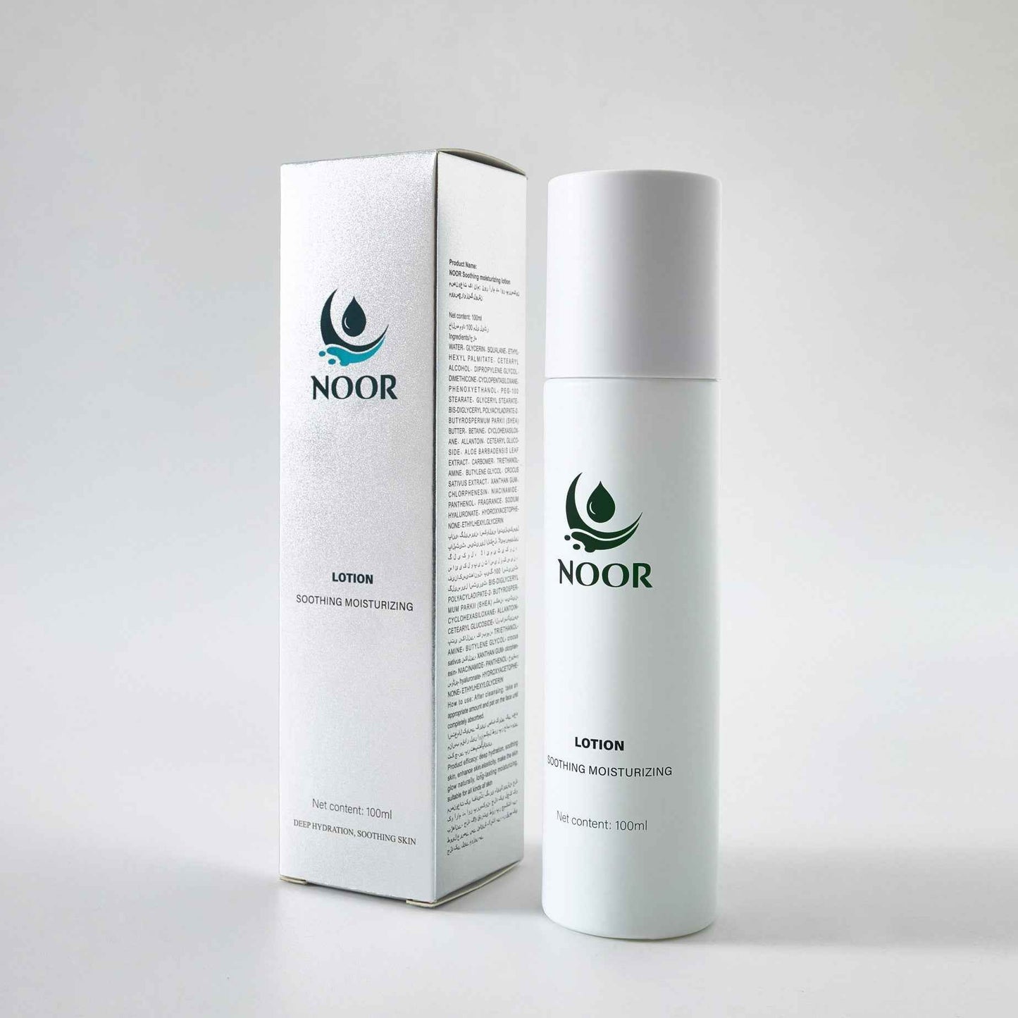 NOOR Soothing Moisturizing Lotion 100ml - Deep Hydration, Revitalize Your Skin