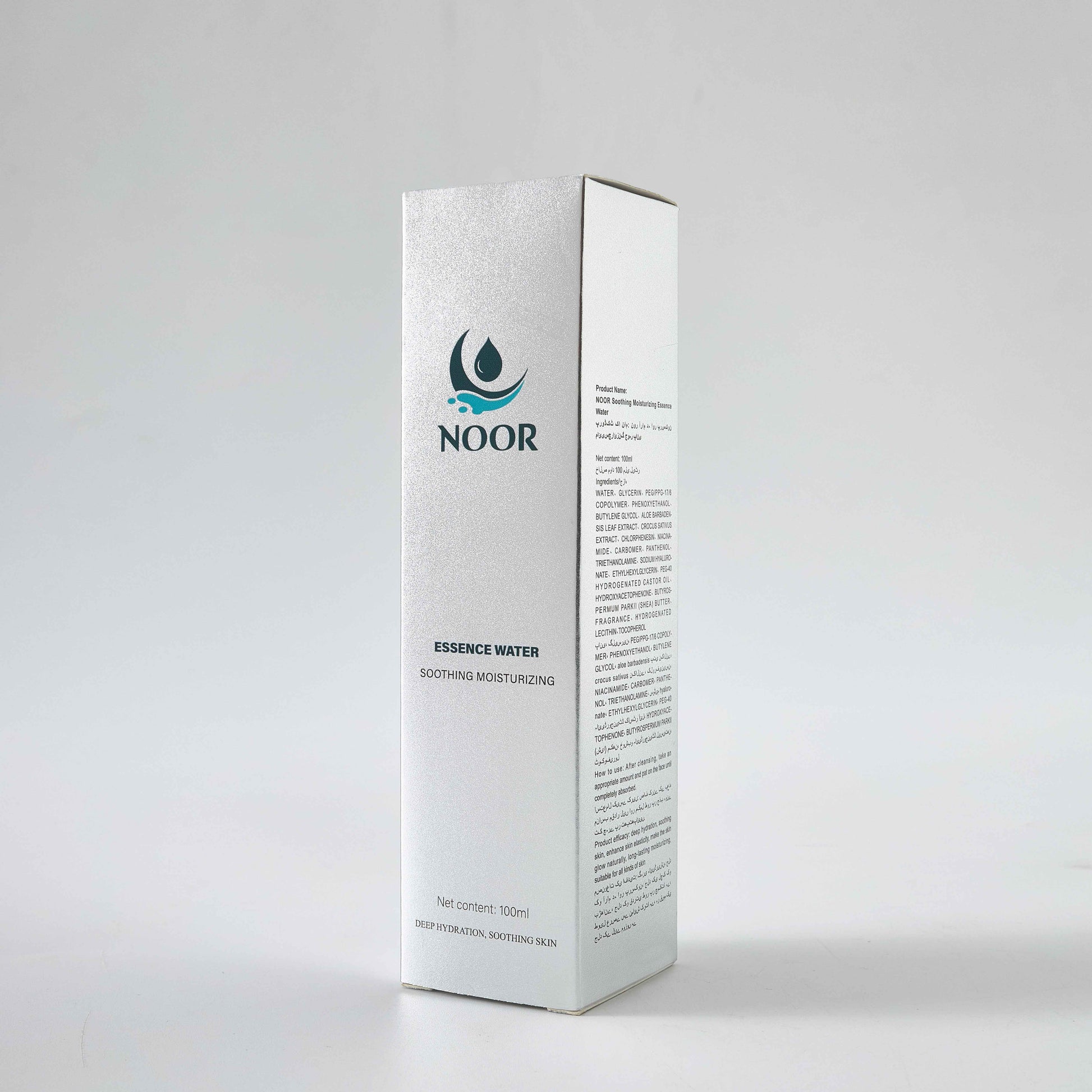 NOOR Soothing Moisturizing Essence Water: Pure Plant Extracts for Calm, Hydrated Skin
