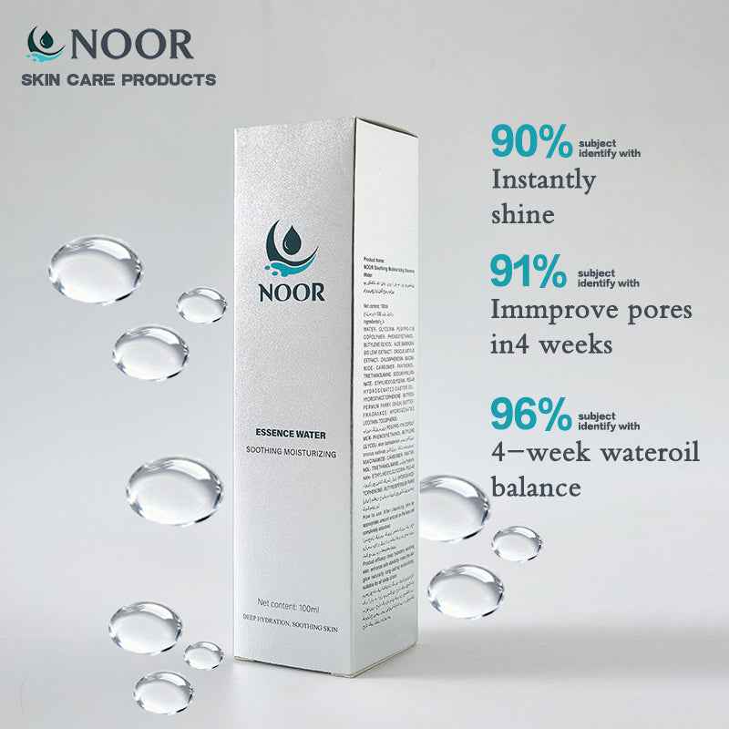 Noor Skincare Essence Water + Lotion Set: Illuminate Your Skin, Start a Journey of Hydrated Beauty