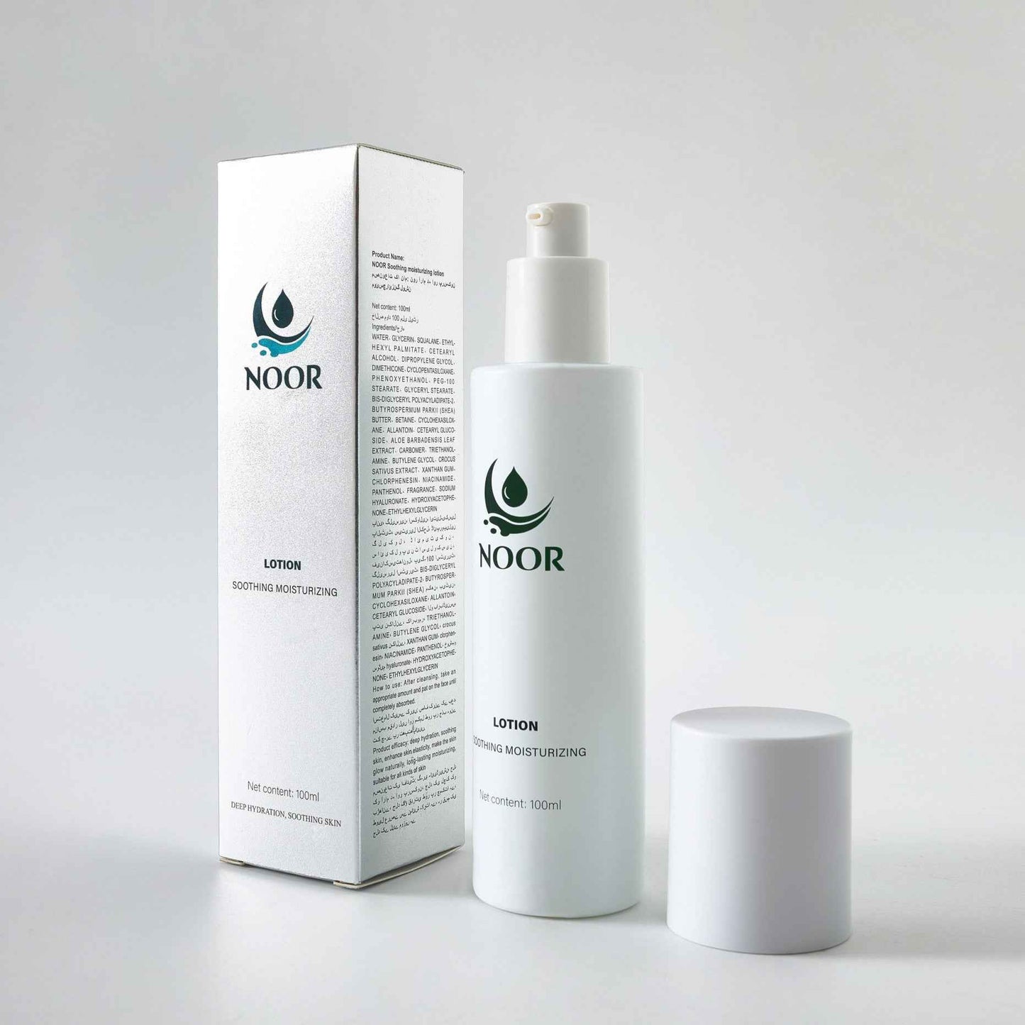 NOOR Soothing Moisturizing Lotion 100ml - Deep Hydration, Revitalize Your Skin